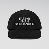 "Faster Than Skincancer" Corduroy Cap